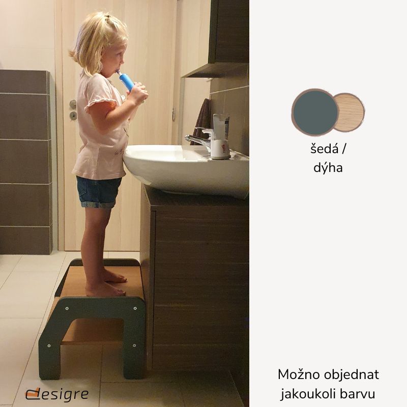 Dřevěná stolička ✩ barevná stolička