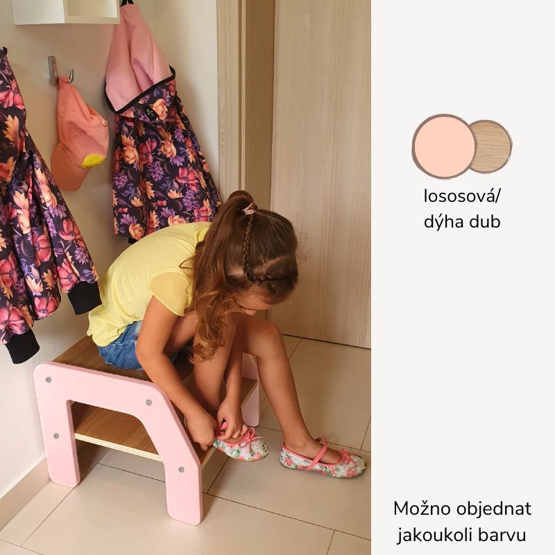 Dřevěná stolička ✩ barevná stolička