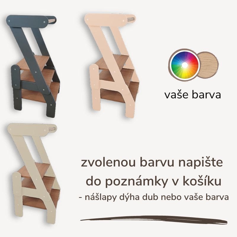 Učicí věž 2v1 Minimalistic