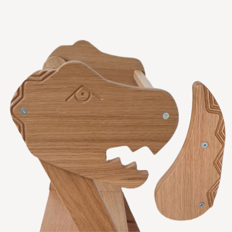 Učicí věž 3v1 Dinosaurus - se zábranou pro nejmenší